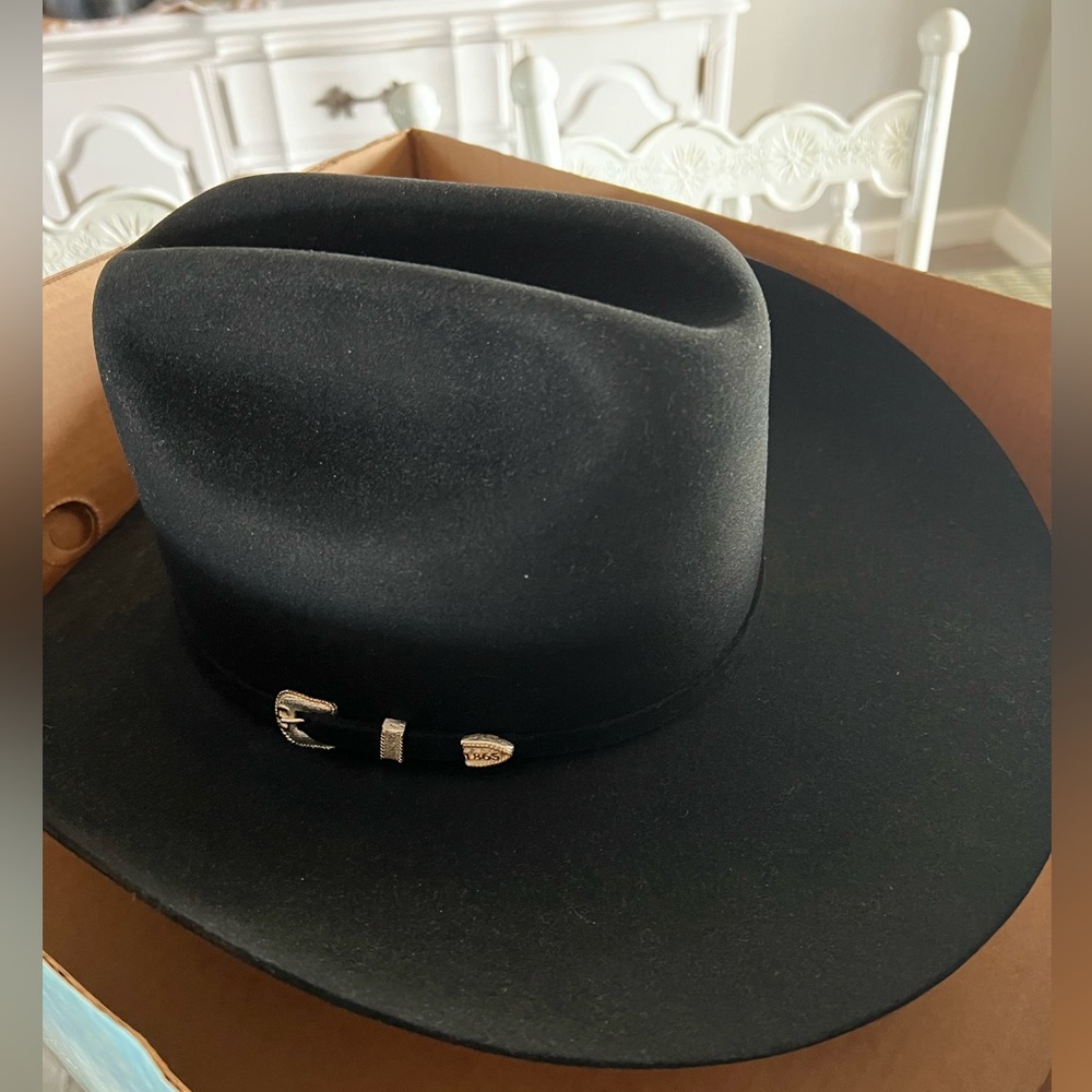 NWT/box Felt STETSON cowboy hat size 7 1/4